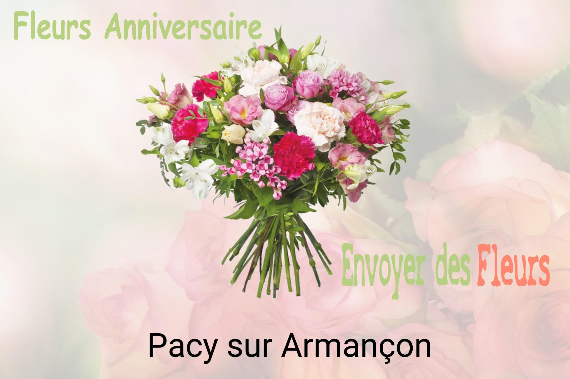 Bouquet de fleurs d’anniversaire livré à Pacy-sur-Armançon
