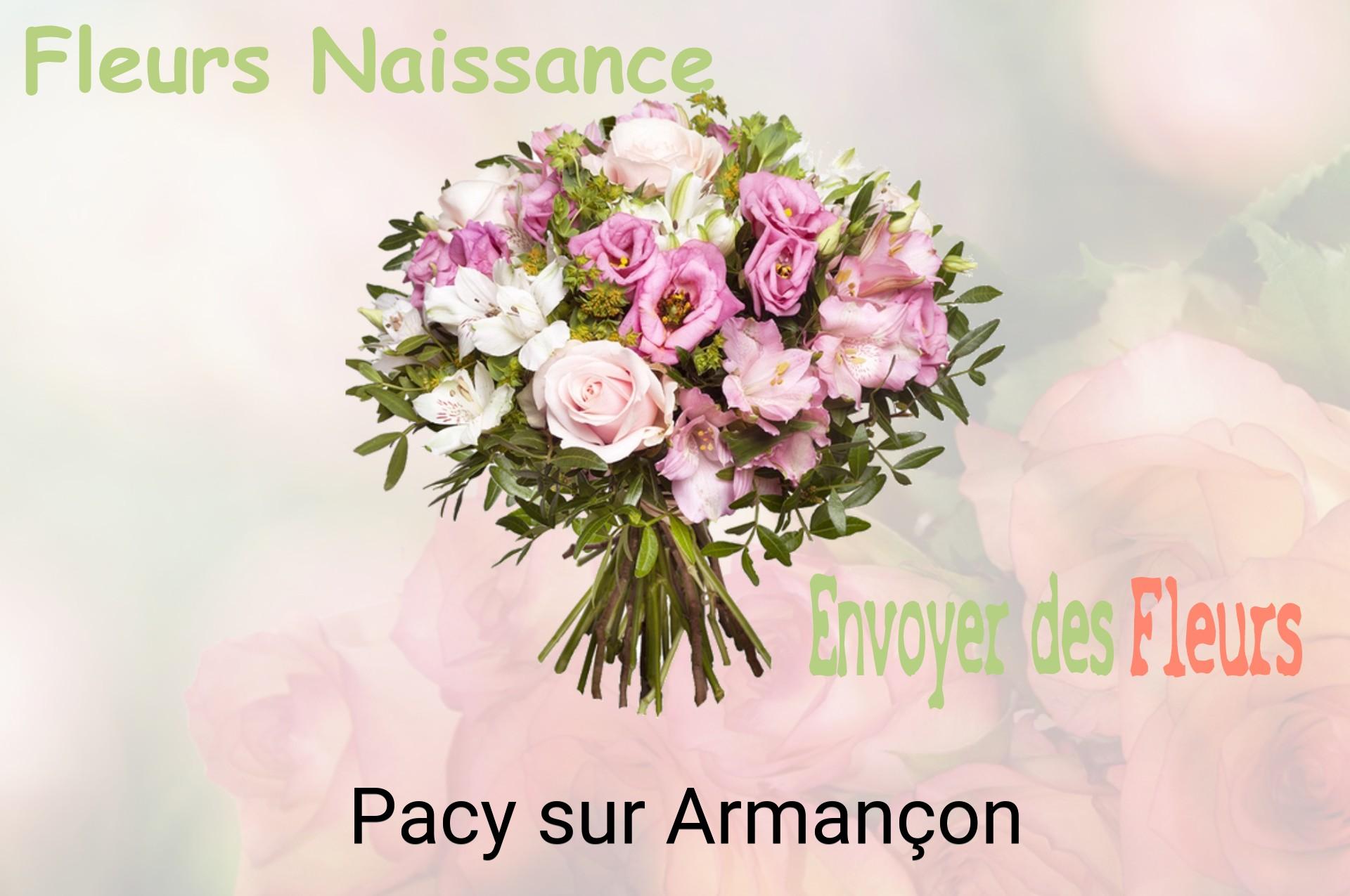 Bouquet de fleurs de naissance livré à Pacy-sur-Armançon